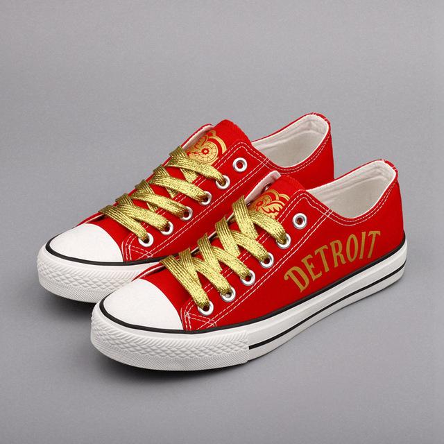 Pro Shop Logo Detroit Red Wings Chunky Sneakers – Best Funny Store