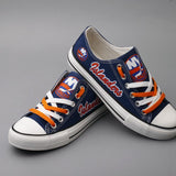 Cheap New York Islanders Shoes Letter Glow In The Dark Shoes Laces