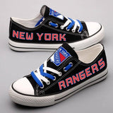Cheap New York Rangers Shoes Letter Glow In The Dark Shoes Laces