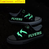 Cheap Philadelphia Flyers Shoes For Sale Letter Glow In The Dark Shoes Laces