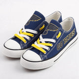 Cheap Price St Louis Blues Shoes For Sale Letter Glow In The Dark Shoes Laces