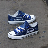 Cheap NHL Shoes Custom Vancouver Canucks Shoes For Fans Hockey