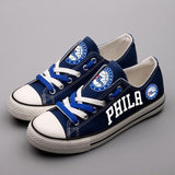 NBA Shoes Custom Philadelphia 76ers Shoes Limited Letter Glow In The Dark Shoes Laces