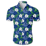 Vancouver Canucks Hawaiian Shirt Floral Button Up