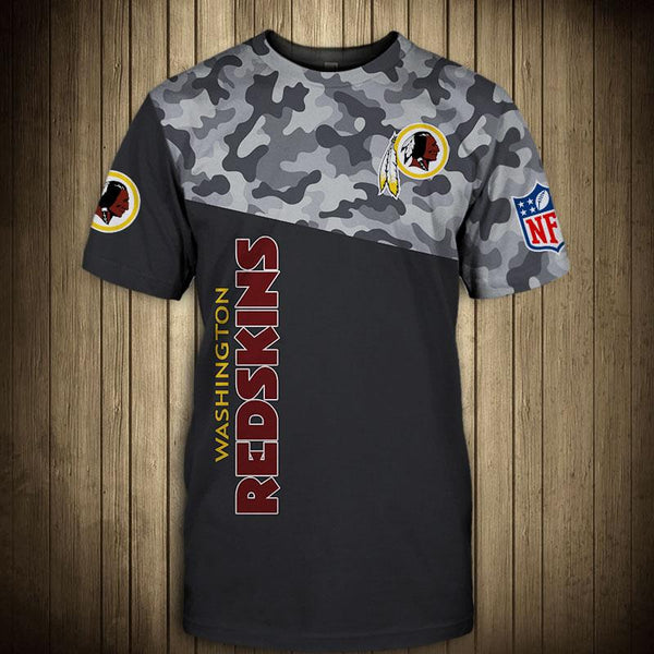 20% SALE OFF Washington Redskins Military T Shirt 3D Short Sleeve – 4 Fan  Shop